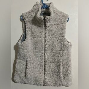 Dylan Cream Sherpa Vest